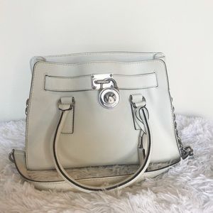 White Michael Kors Shoulder Bag